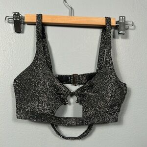 Bebe Metallic Bikini Set size Small NWOT